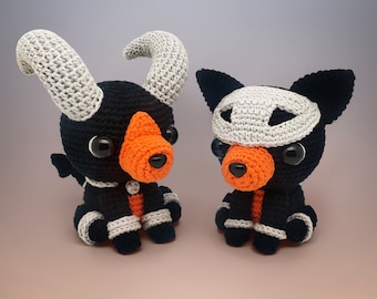 Doom Dogs Crochet Pattern Amigurumi VinCrafty PDF File [US Terms]