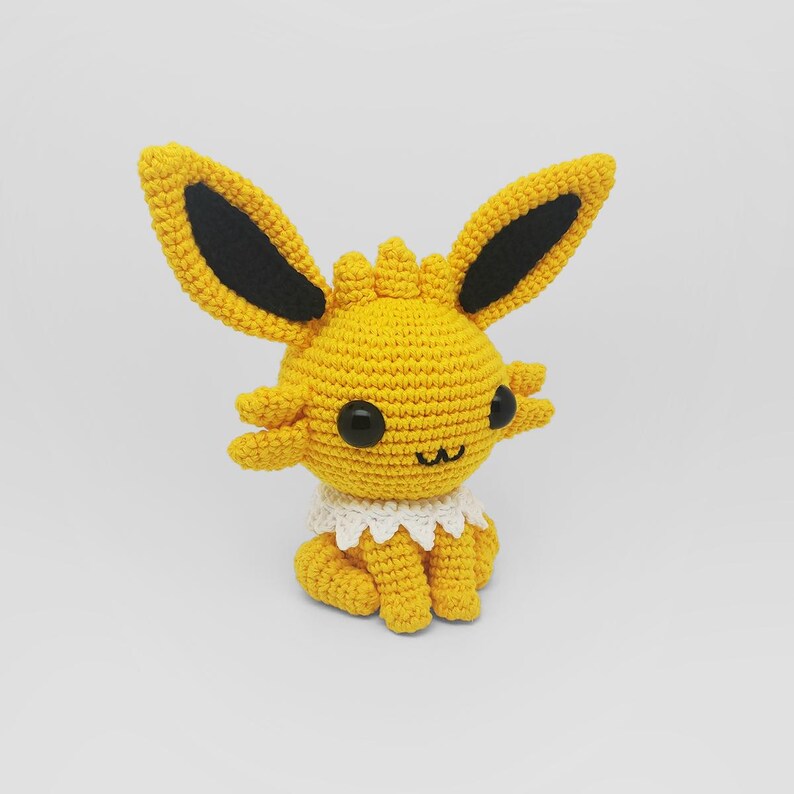 Thunder Fox Crochet Pattern Amigurumi Vincrafty PDF File US Terms Etsy