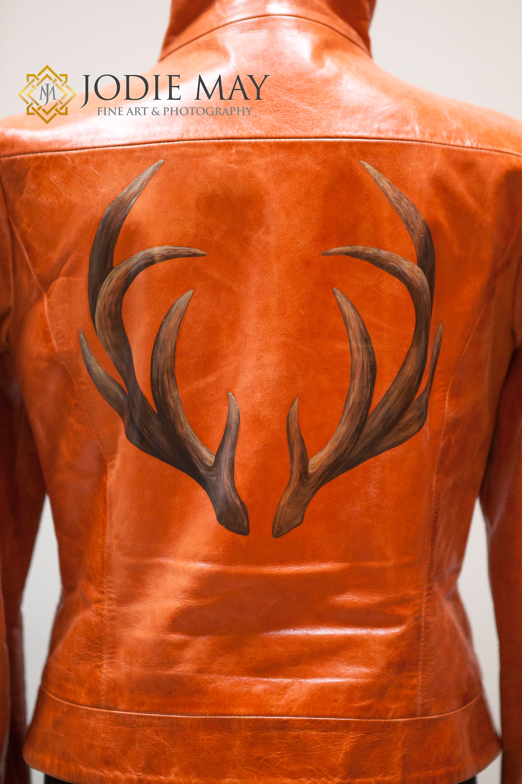 DEPOSIT for a Custom Painted Jacket Artwork on Your Own Leather/faux