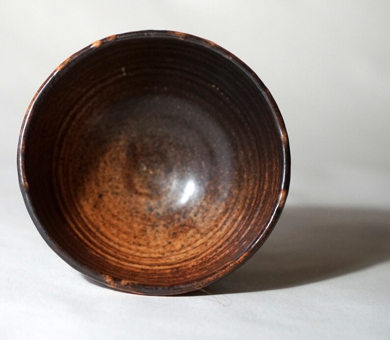 Chawan. Shino sandstone bowl Mr