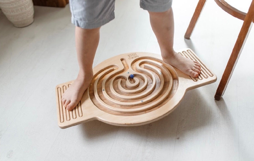 HolzBalanceBoard für Erwachsene und Kinder Wackelbrett für Etsy