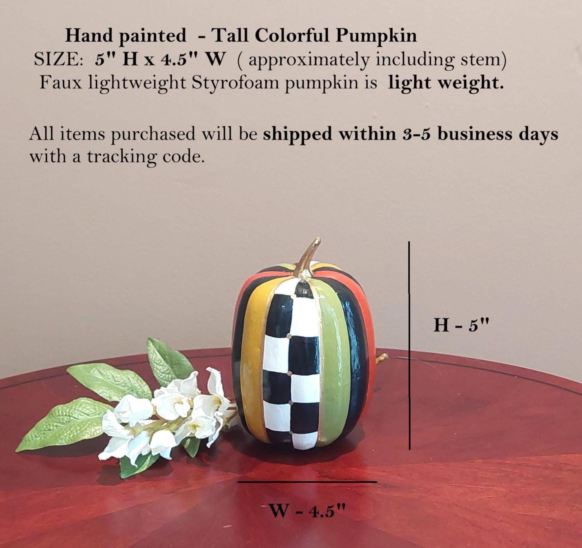 Citrouille Blanche En Céramique - Décoration D'Halloween Et D'automne, Artisanat Nordique, 12x10x10 Cm, Idéal Pour Table, Salon Ou Photos Créatives - 2
