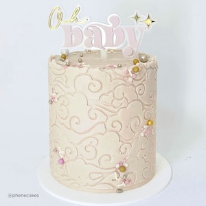 Cake Stencil Cloud Pattern AIRA