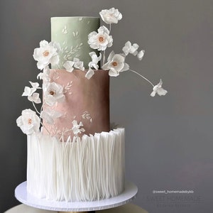 Cake Stencil DANIA - Creeping Vines Pattern