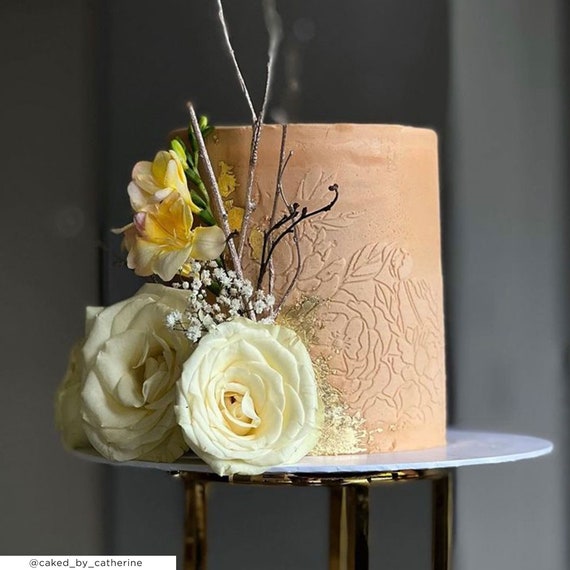 Floral Cake Stencil Magna