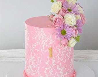 Wedding Cake Stencil FIFI