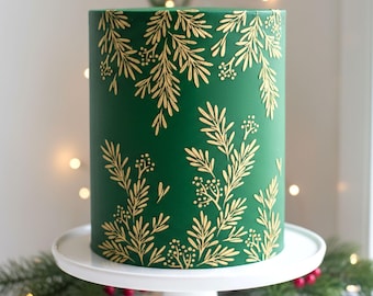 Lacupella Mistletoe Holiday Stencil HALLE