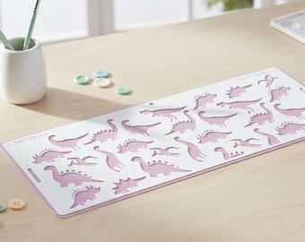 Dinosaur Kids Art Stencils Reusable Drawing & Painting for Creative Crafts, DIY Art Projects