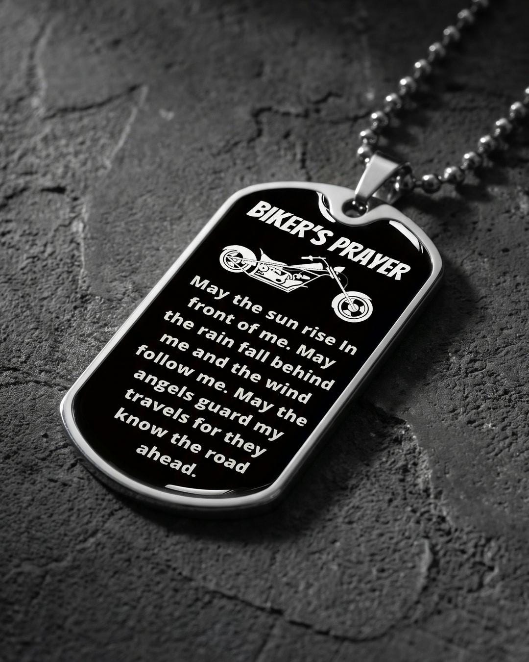 Harley Davidson Engraved Dog Tag - Etsy
