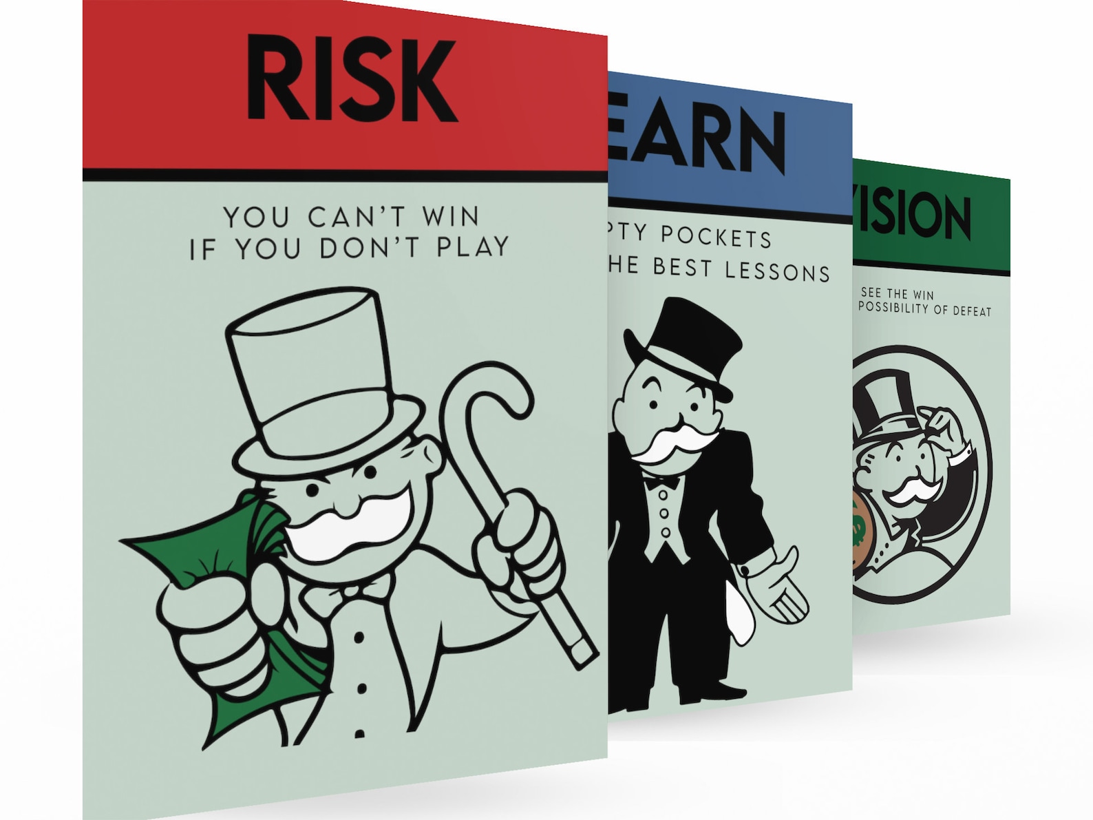 Monopoly Poster Design Bundle / Monopoly Art / Extra Large Art Etsy