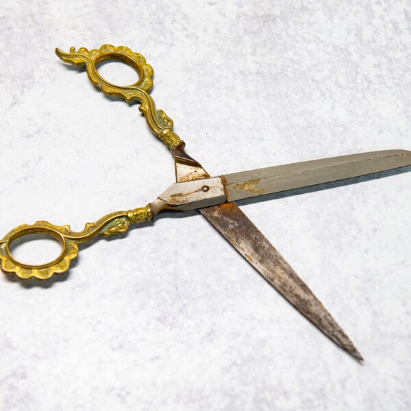 Ornate Scissors Etsy