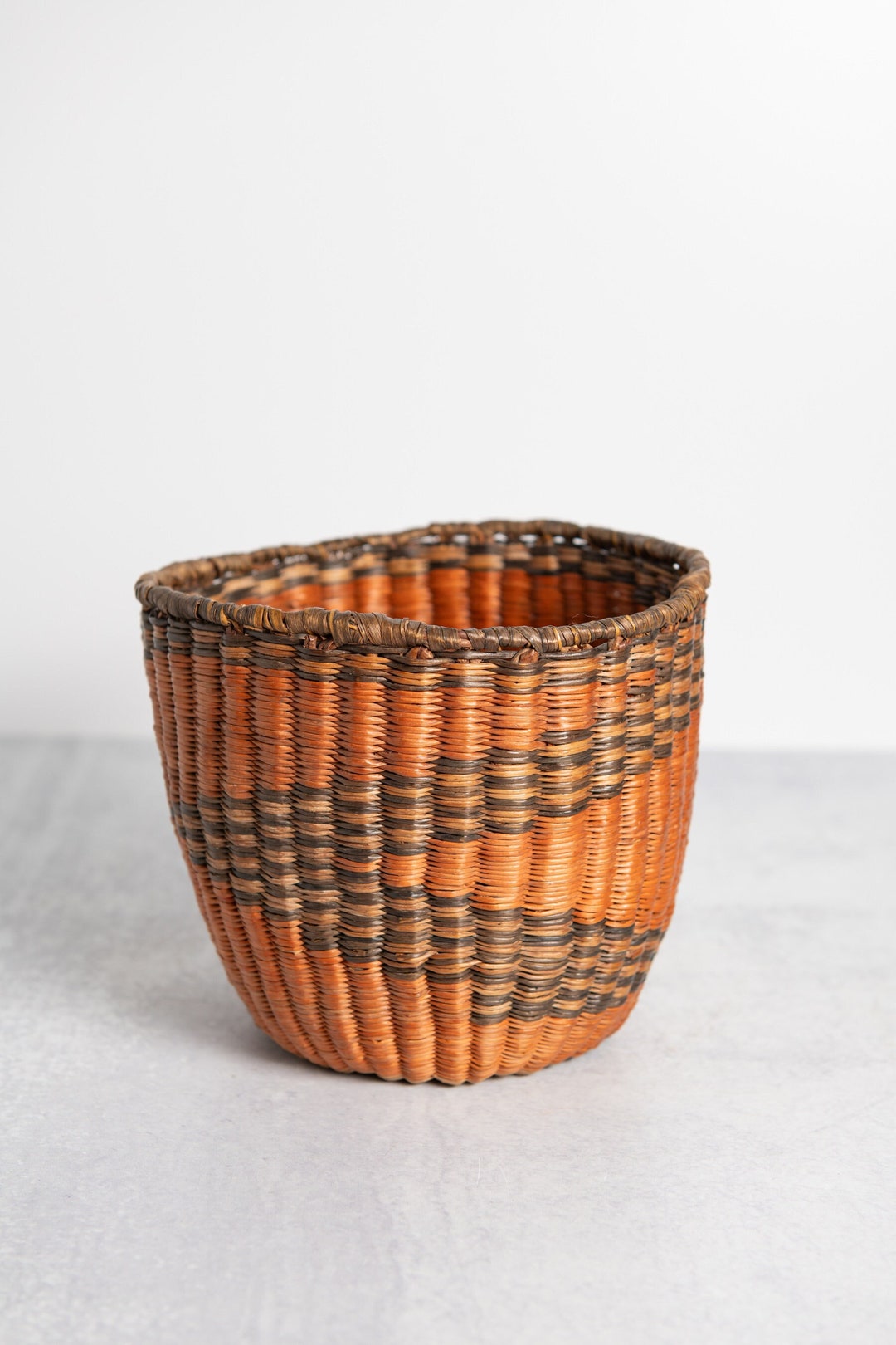 Antique Zuni Native American Indian Woven Basket Etsy