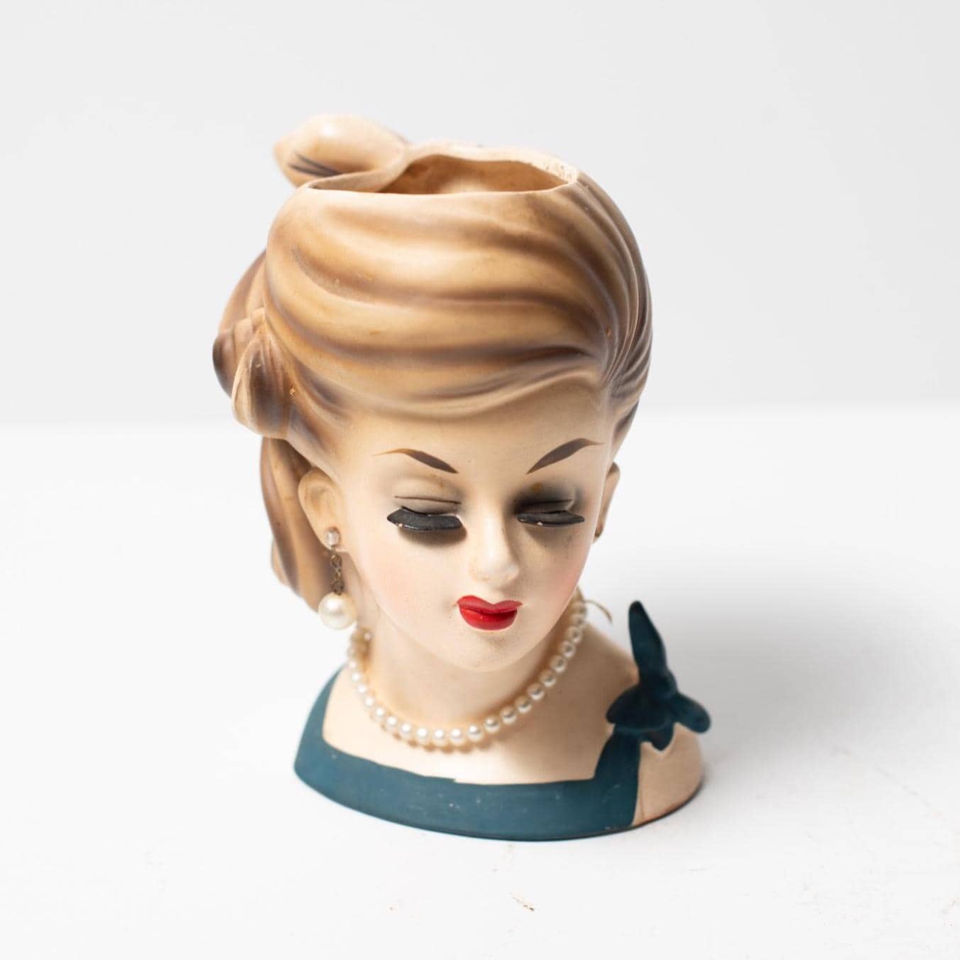 Lady Head Vase Vintage - Etsy Canada