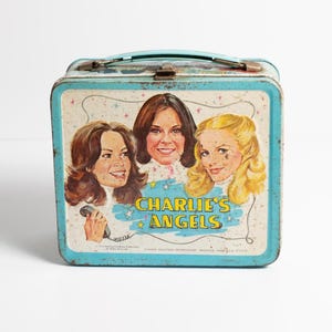 1978 Charlie's Angels Metal Lunchbox with Plastic Thermos