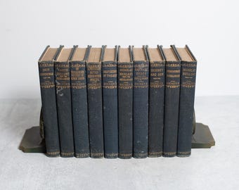 Antique Charles Dickens Hardcover Books Copyright 1900 Peter Fenelon Collier & Sons