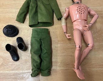 1970 Hasbro Talking GI Joe Adventure Team Commander With Original