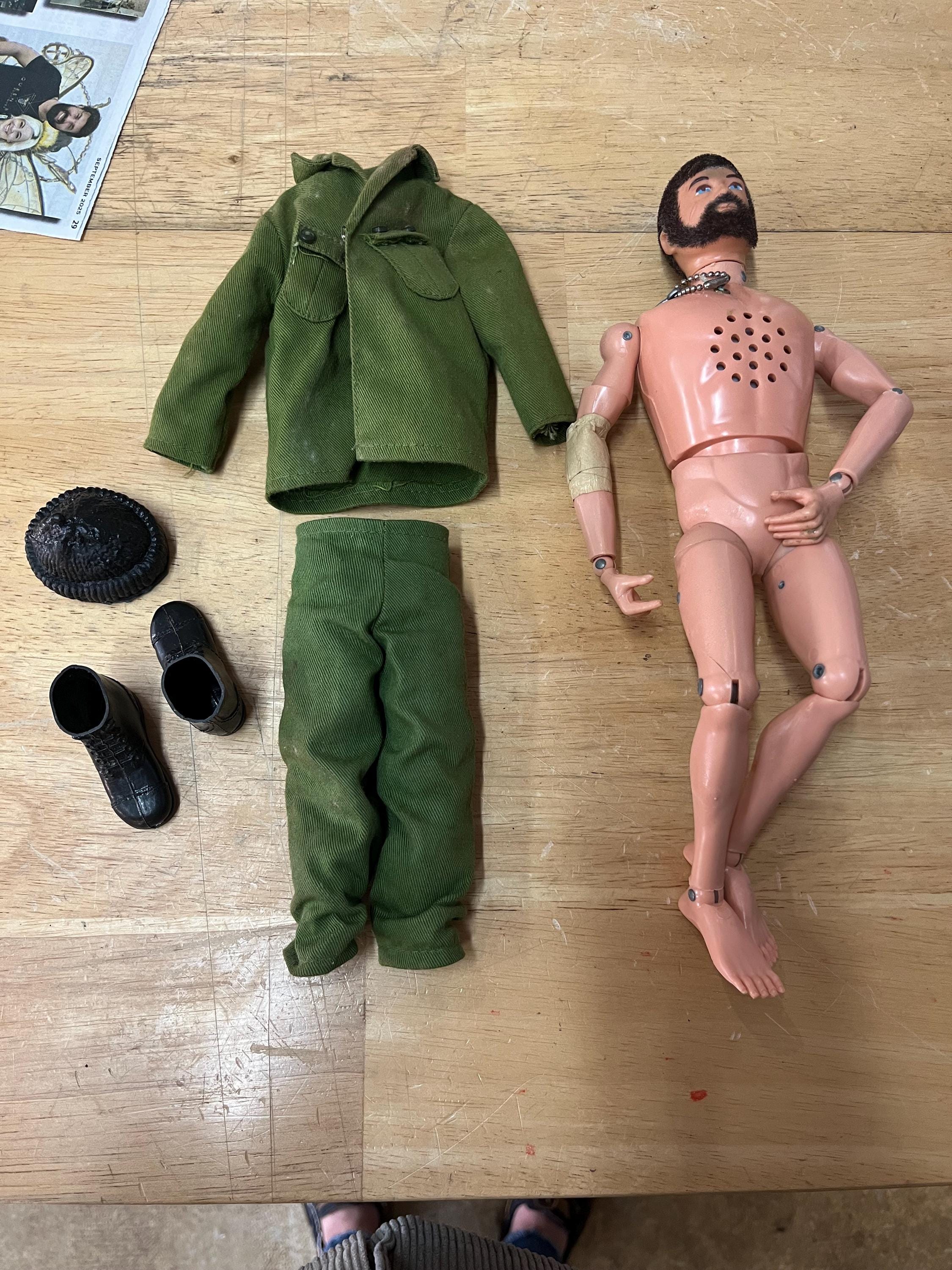 1970 Hasbro Talking GI Joe Adventure Team Commander With Original