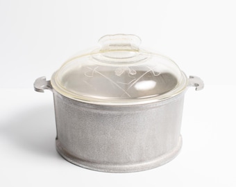 Guardian Service Aluminum Cooking Pot with Glass Lid Round 4 Qt