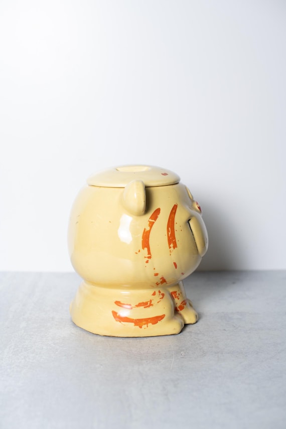 Ceramic Holt Howard Smiling Tiger Cookie Jar Made Famous by TV