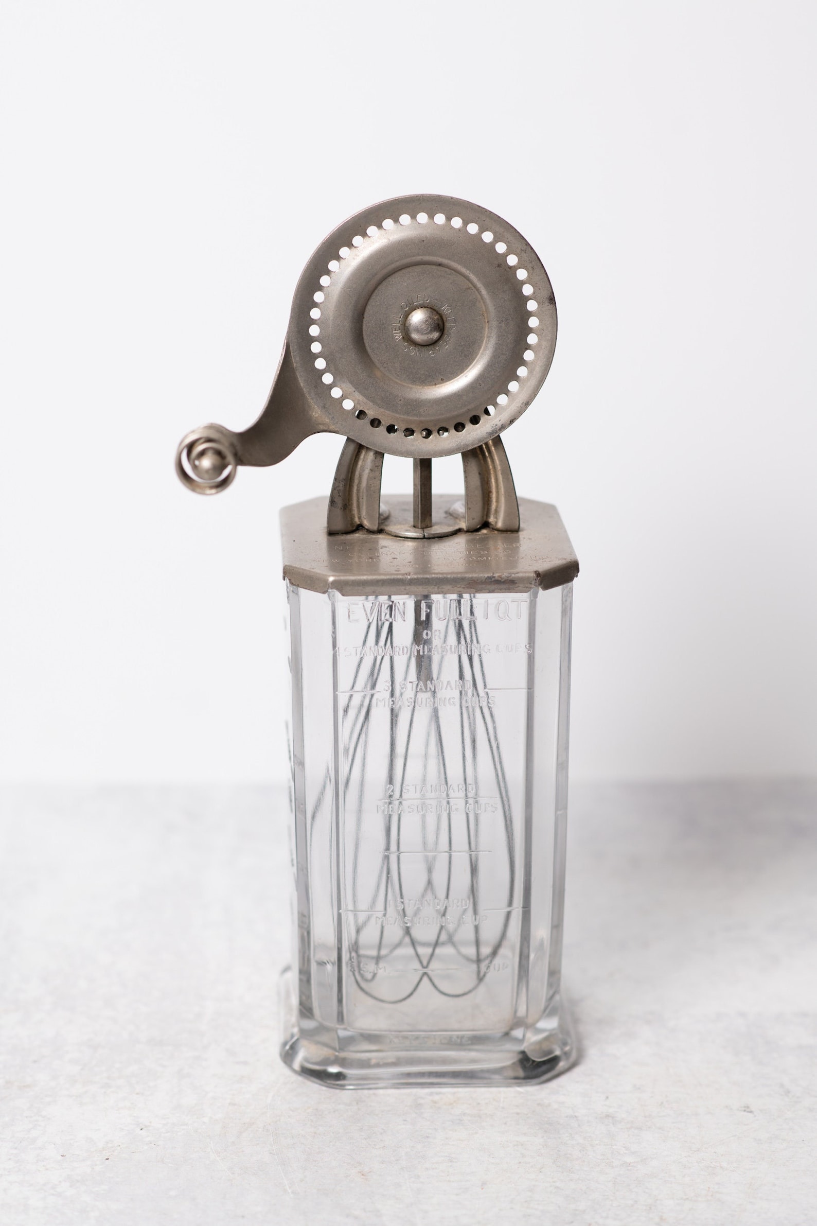 Antique New Keystone Beater With Metal Beater and Glass Measuring ...