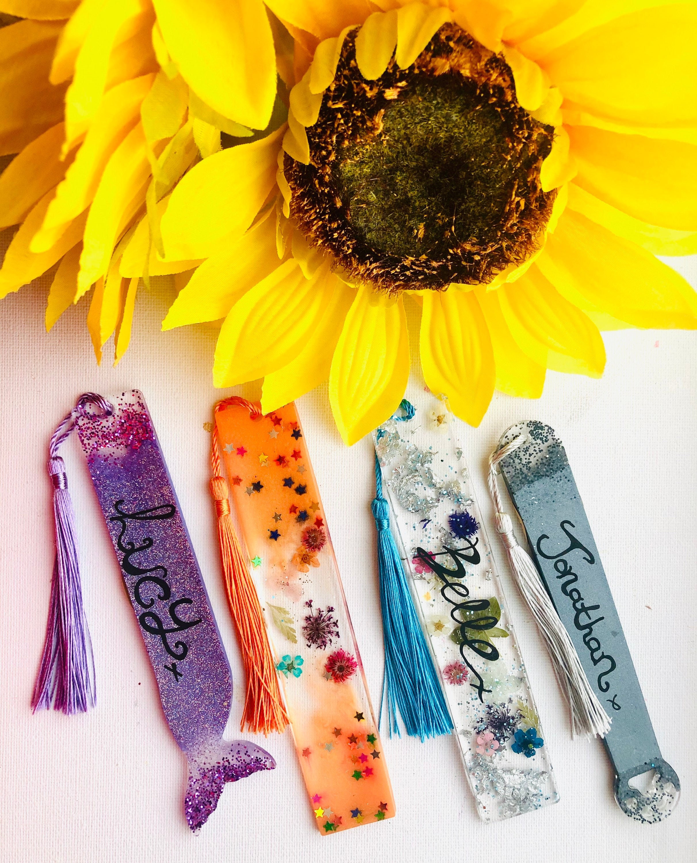 Custom Made Resin Bookmark Bespoke Bookmark Book | Etsy