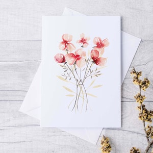 carte de souhaits sans texte - 5x7