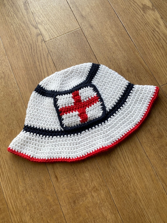World Cup Football England Bucket Hat Etsy