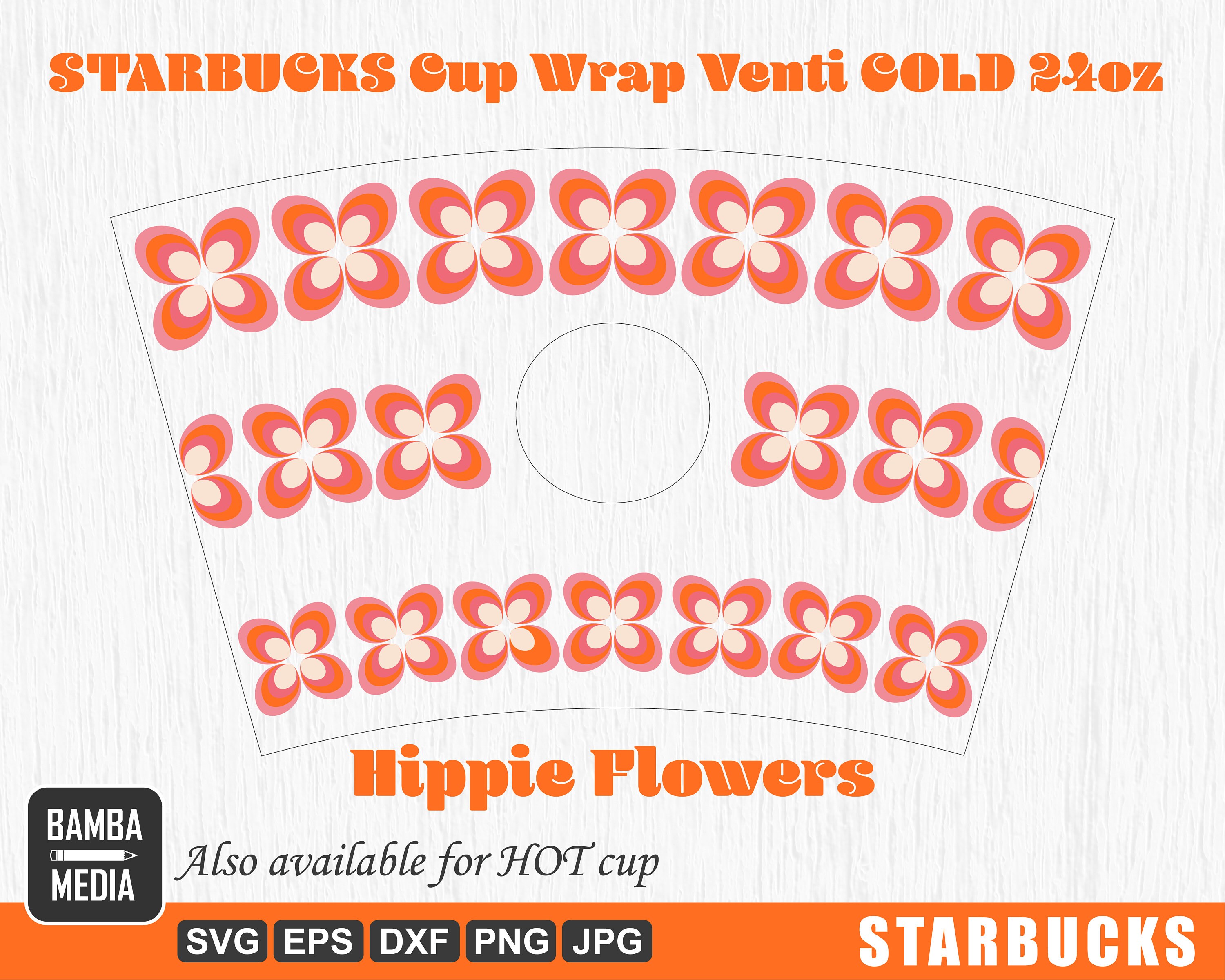 Free Free 309 Flower Cup Wrap Svg SVG PNG EPS DXF File