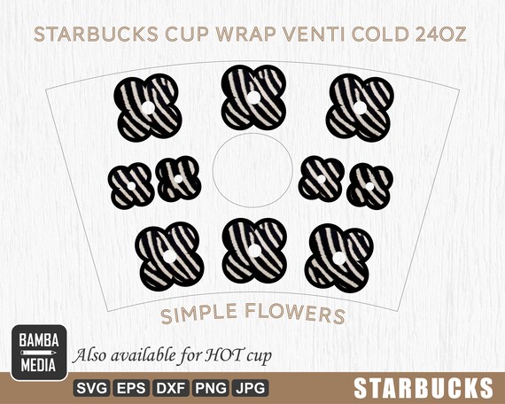 Download Starbucks Svg Wraps Bamba Media Original Digital Paper Clip Art Svgs
