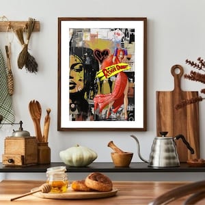 Who Framed Roger Rabbit Graffiti Poster/Print, Classic Cartoon Character Poster, Printable Wall Art, Instant Digital Download. Unique Gift.