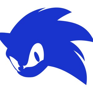 SVG - Sonic the Hedgehog, Classic Character, Video Game, Comic, Cartoon, TV, Movie - Digital Download - Cutting File