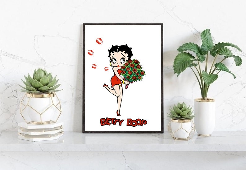 Betty Boop Premium Matte Vertical Poster