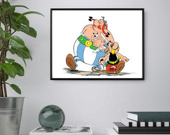 Asterix and Obelix Print/Poster (Digital Download)