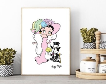 Betty Boop Poster - Etsy