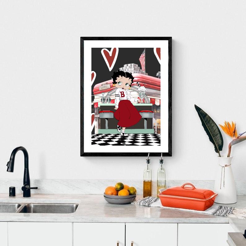 Betty Boop Diner - Etsy