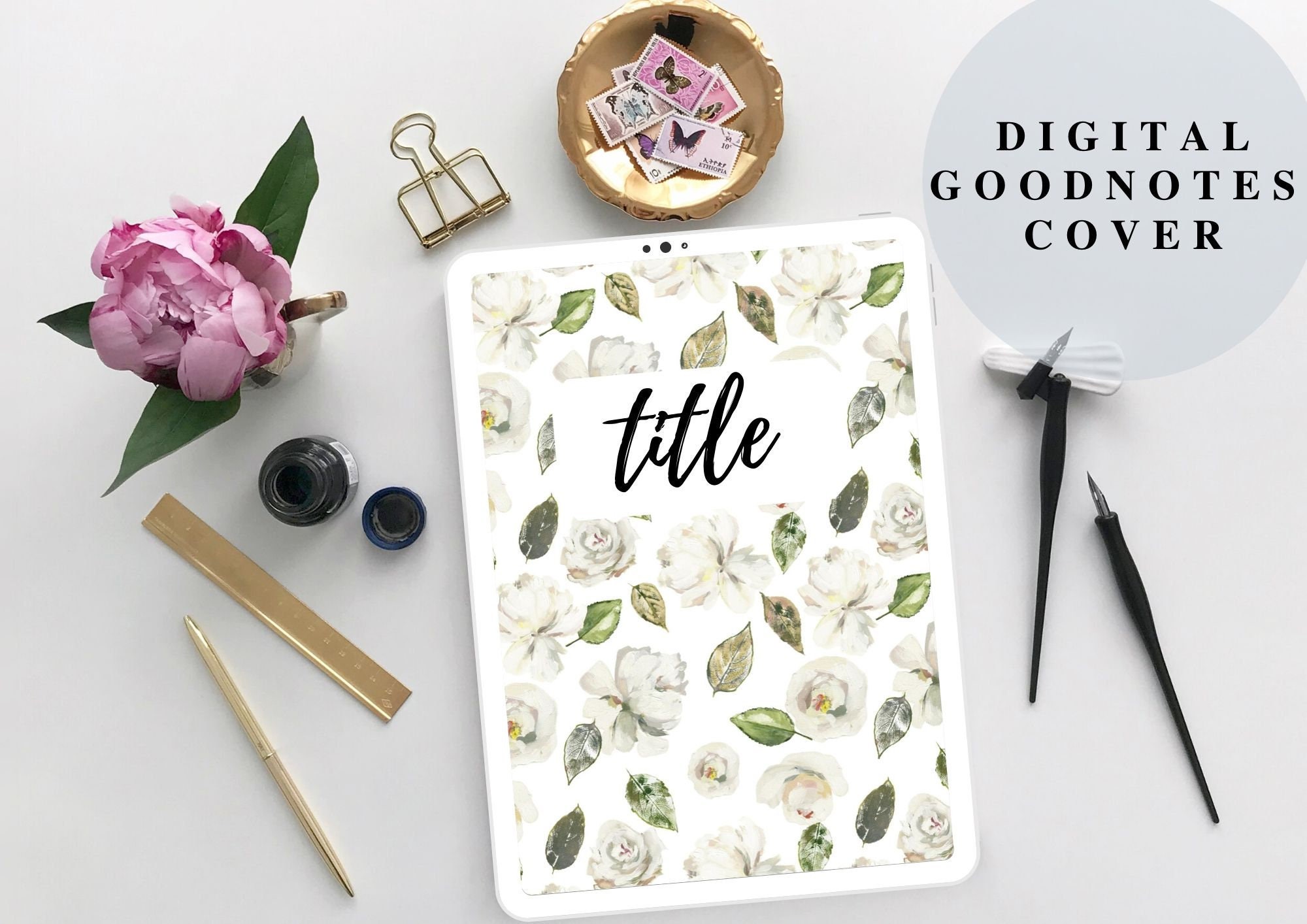 Goodnotes Digital Covers Design Instant Download Digital Etsy