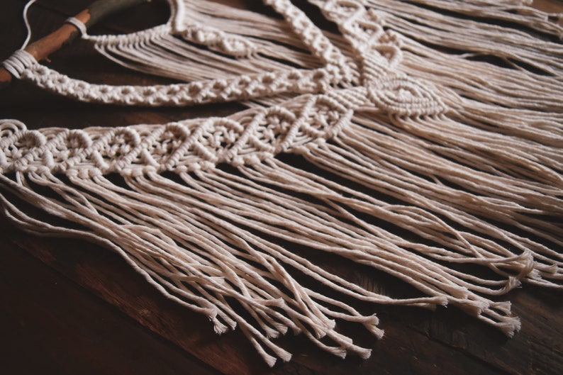 Macrame Kit KIT for Large Macrame Wall Hanging Macrame DIY Macrame Patterns Beginner Macrame Kit image 4