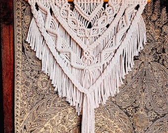 Macramépatroon | 'Forest Fae' | Geschreven pdf met foto's van BerryandClove | Digitaal macramé-muurhangpatroon voor beginners | Directe download