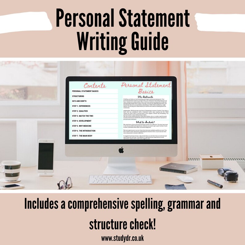 personal statement writing guide