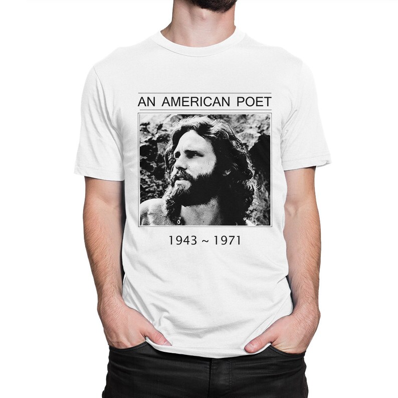 Jim Morrison An American Poet T-Shirt The Doors Rock T-Shirt | Etsy