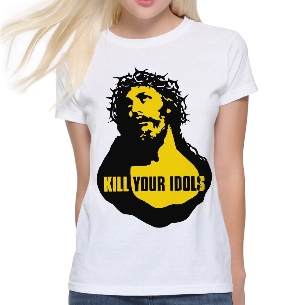 Jesus Kill Your Idols Axl Rose T-Shirt 100% Cotton Tee | Etsy