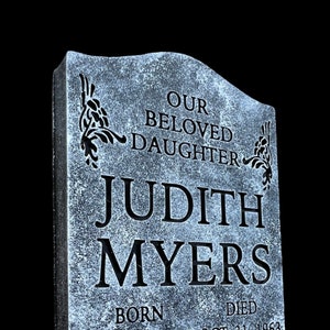 Halloween Judith Myers Tombstone magnet grave Michael