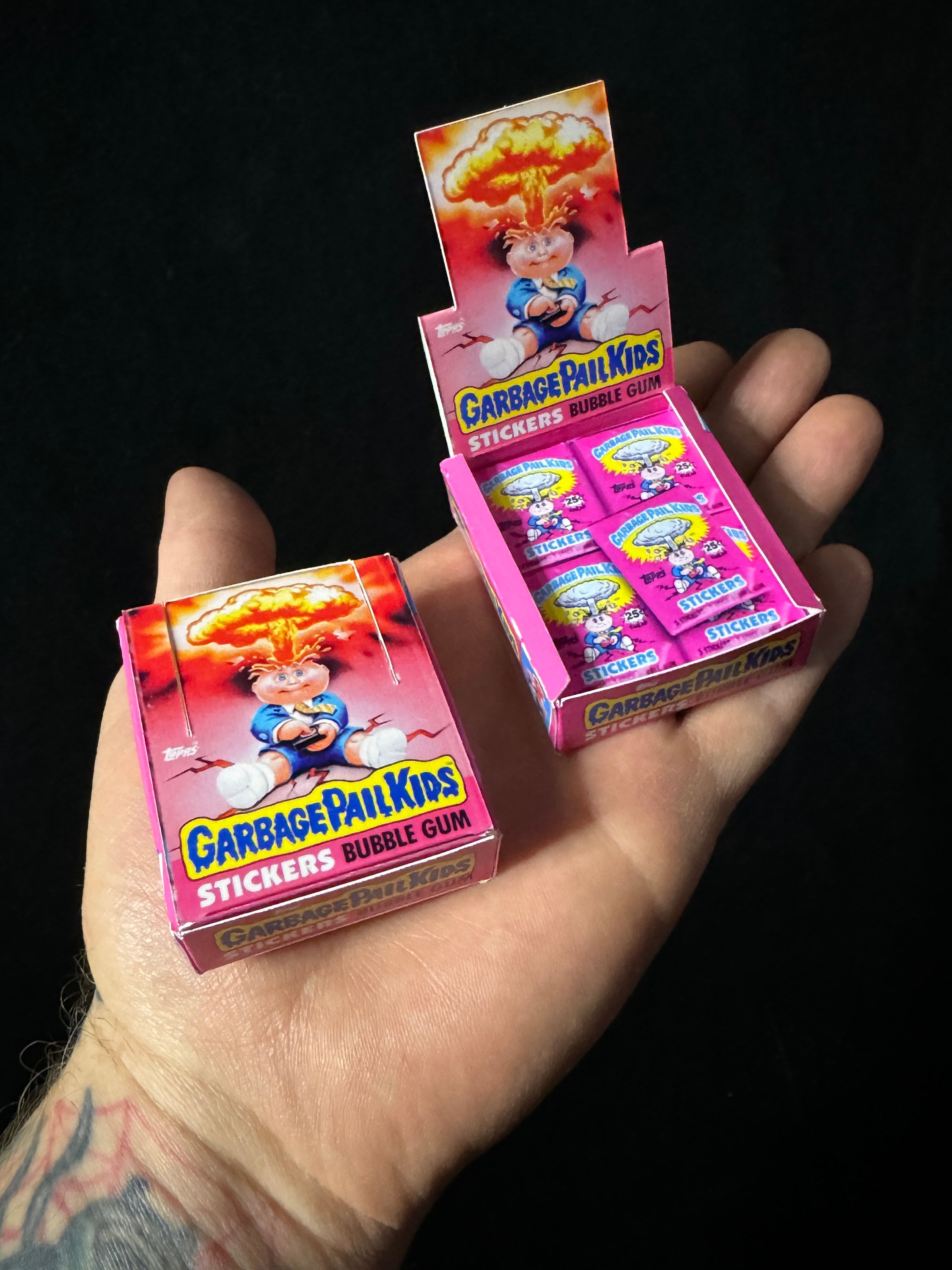 GPK Garbage Pail Kids Series 1 Mini Display Box Adam Bomb - Etsy