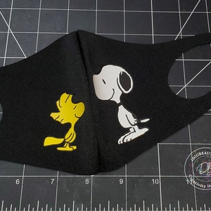 Snoopy Face Mask | Snoopy & Woodstock