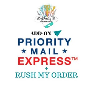ADD-ON Priority Mail EXPRESS | Shipping & Rush Upgrade | iDigBeauty