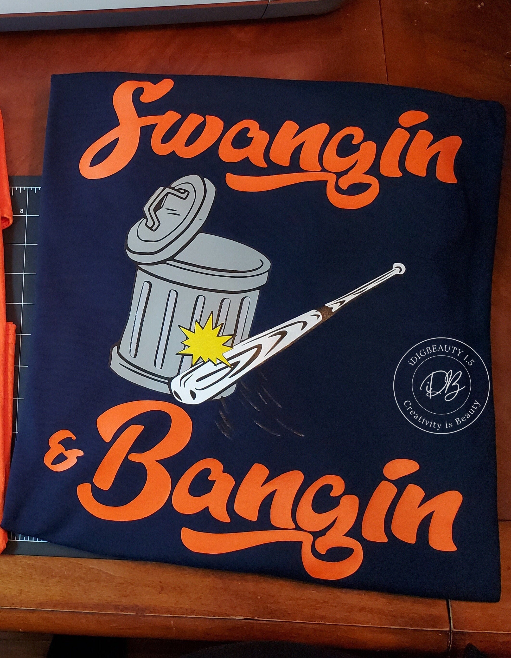 ThePrissyPorch Astros Swangin and Bangin Tee