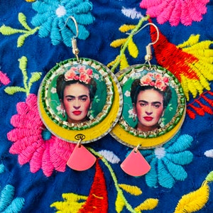 Frida kahlo shop style earrings