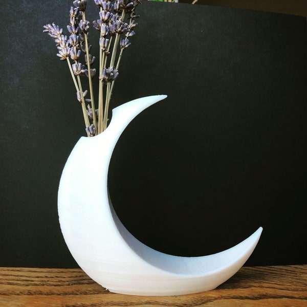 Moon Vase Minimalistic Modern Design