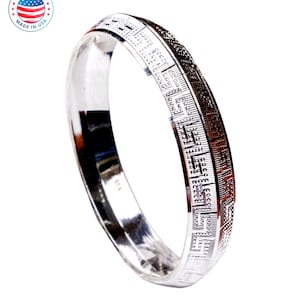 Punjabi Kara | 925 Sterling Silver Sikh Khalsa | Handmade Kada | Made in USA
