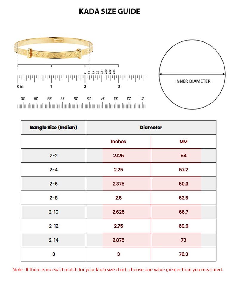 Pure Sterling Silver Sikh Kada: Punjabi Kara Bracelet Bangle image 4